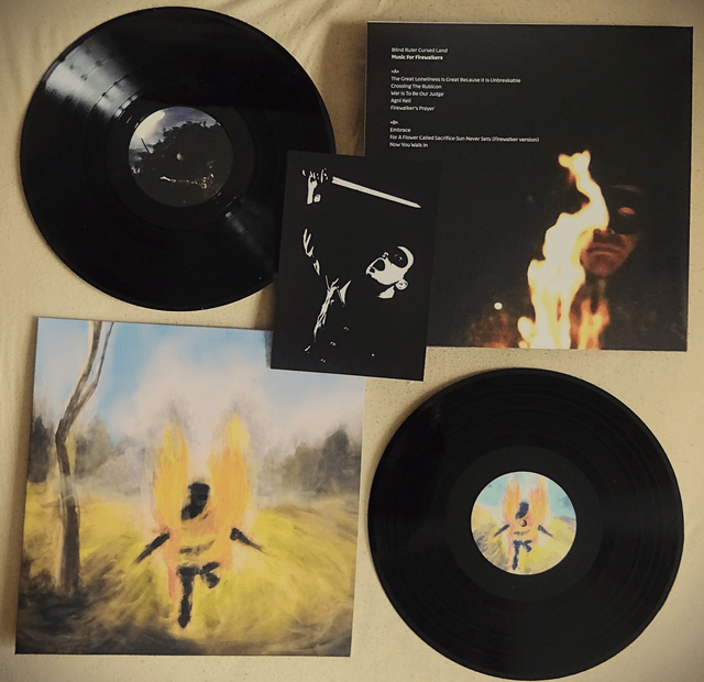 Blind Ruler Cursed Land "Music for Firewalkers" - Black 12"vinyl 